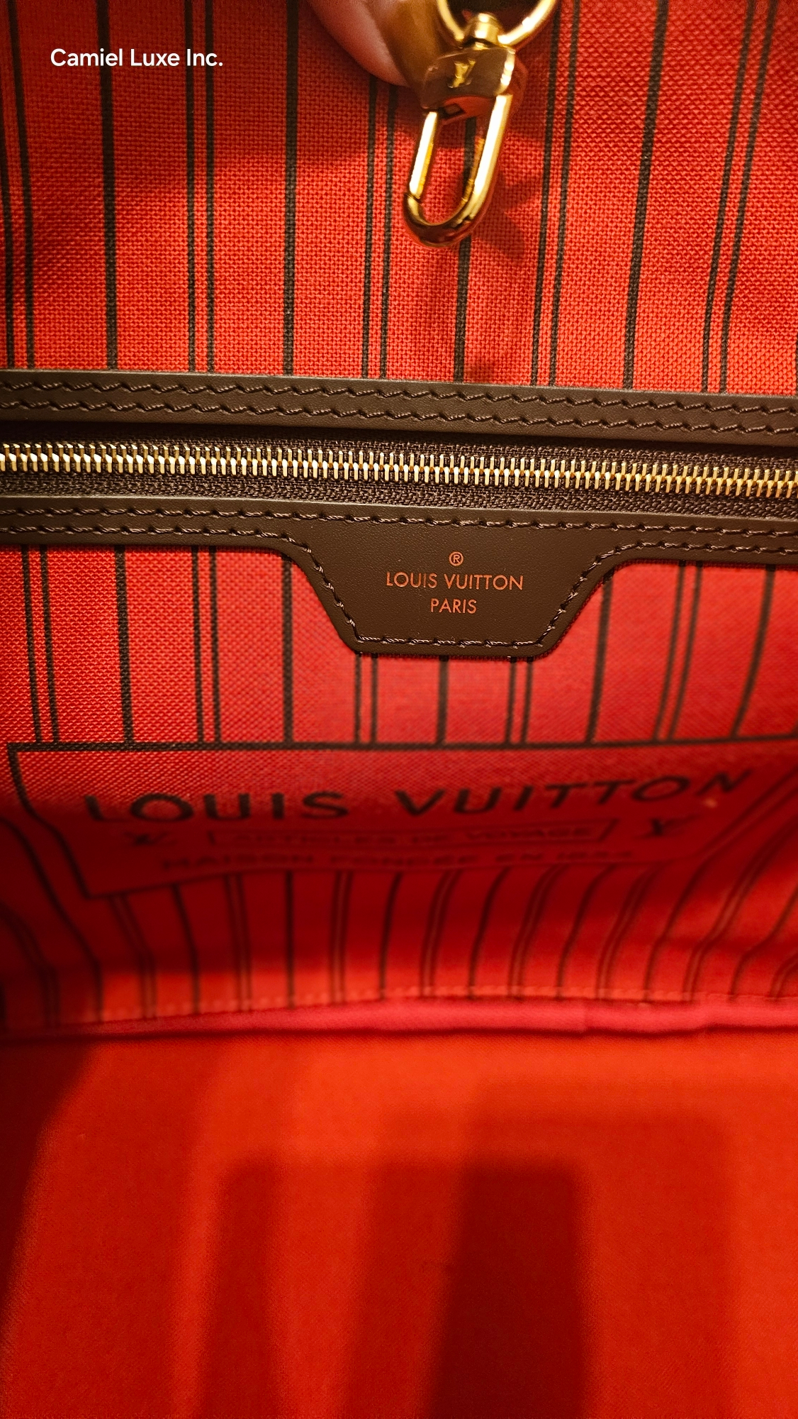 Neverfull MM Damier Ebene